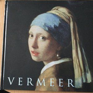 Vermeer by Sandra Forty TAJ books hardcover large coffee table book 14"x 14"